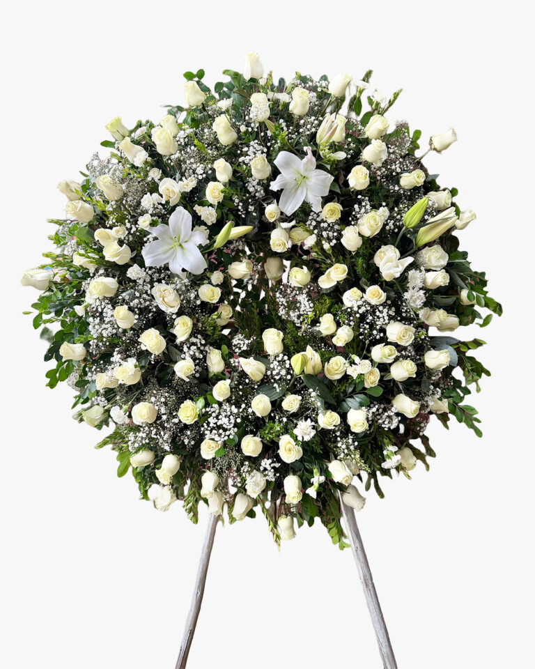 Corona de rosas